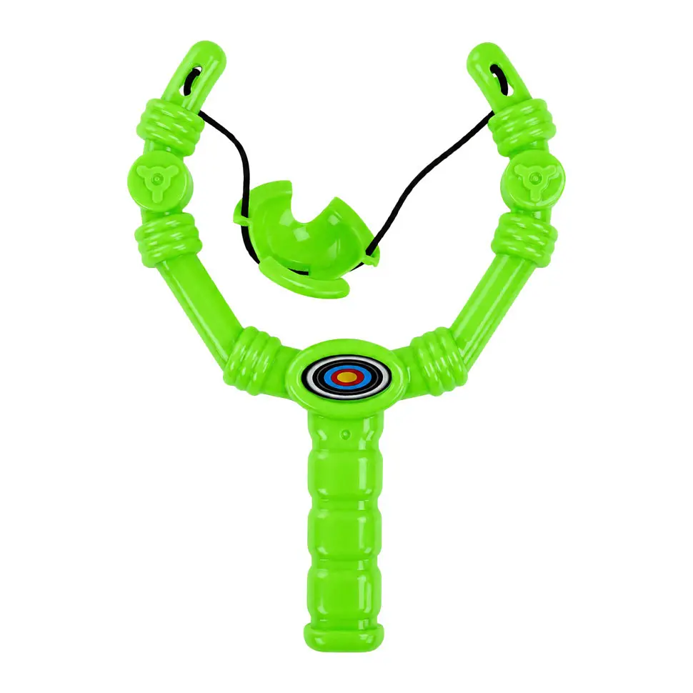 Дитяча Рогатка XG88-23(Green) 3 м'які кульки, в сітці - фото 2