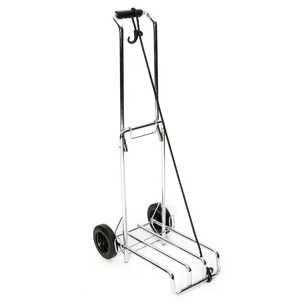 Візок господарський Bo-Camp Luggage Trolley Foldable 40 kg Silver (5267279) - фото 2
