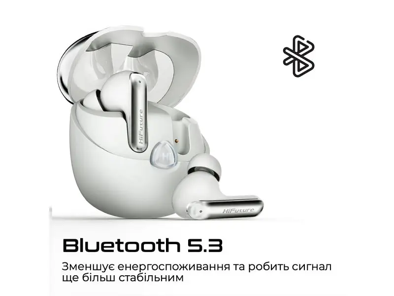 Навушники TWS HiFuture SonicAir White (sonicair.white) - фото 2