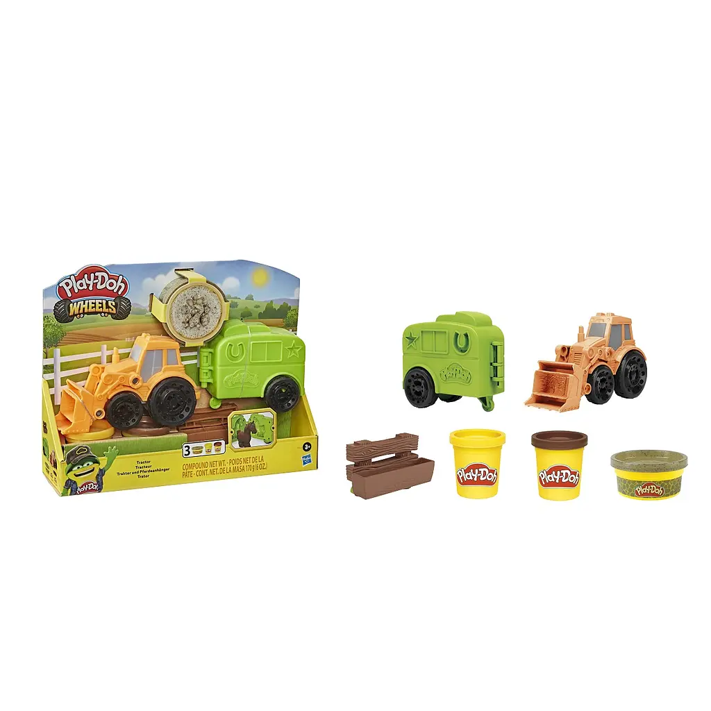 Ігровий набір для ліплення Hasbro Play-Doh Трактор (F1012) - фото 3
