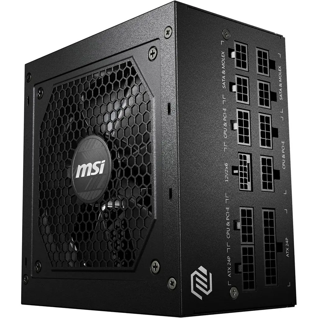 Блок питания MSI MAG A850GL PCIE5 Black (306-7ZP8A11-CE0) [109821] - фото 11
