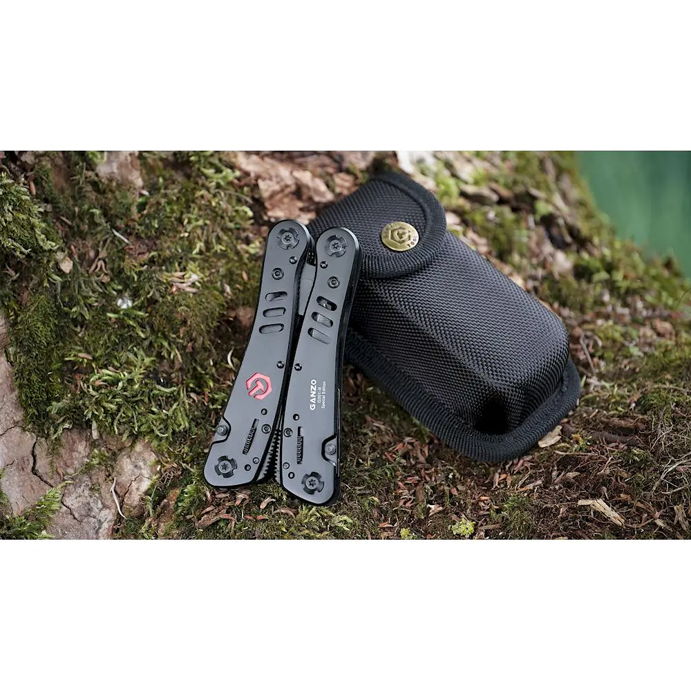 Мультитул Ganzo G301-B Black Edition 26 функций - фото 7