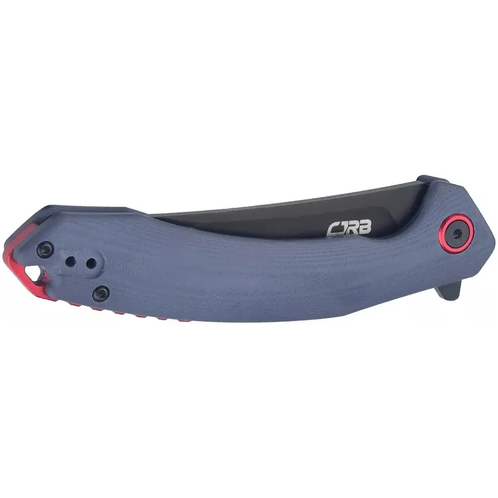 Ніж CJRB Gobi Чорний Blade, AR-RPM9 Steel, ц:сірий синій - фото 2