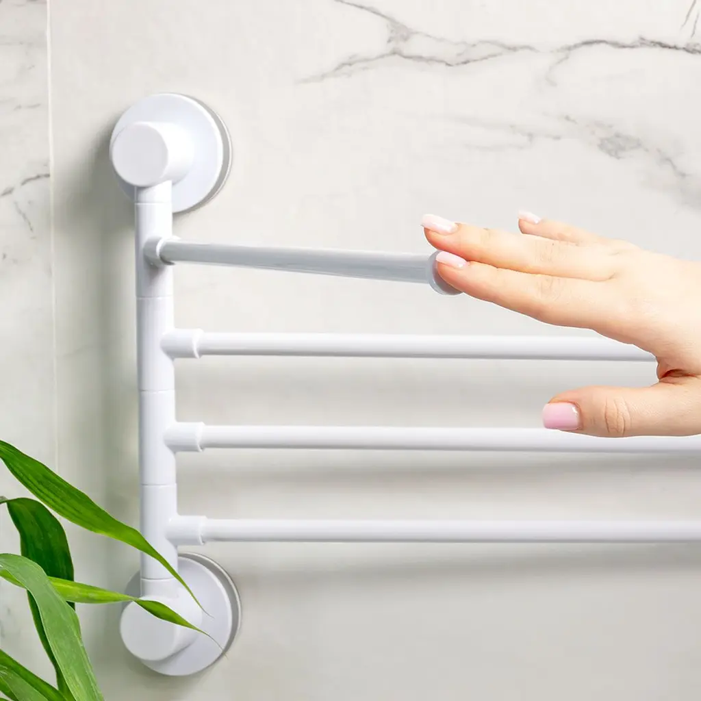 Тримач для рушників MVM BP-28, білий з сірим (BP-28 WHITE/GRAY) - фото 10