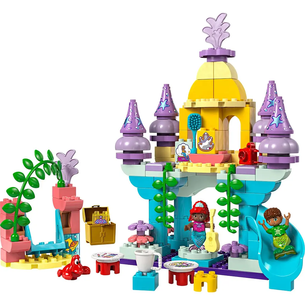 Конструктор LEGO DUPLO Disney Волшебный подводный дворец Ариэль 116 деталей (10435) - фото 2