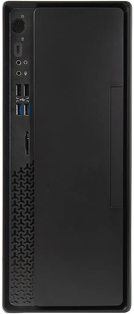 Корпус Chieftec UNI BS-10B-300 mATX , БЖ 300W, SLIM FF, USB Type C, CardReader - фото 2