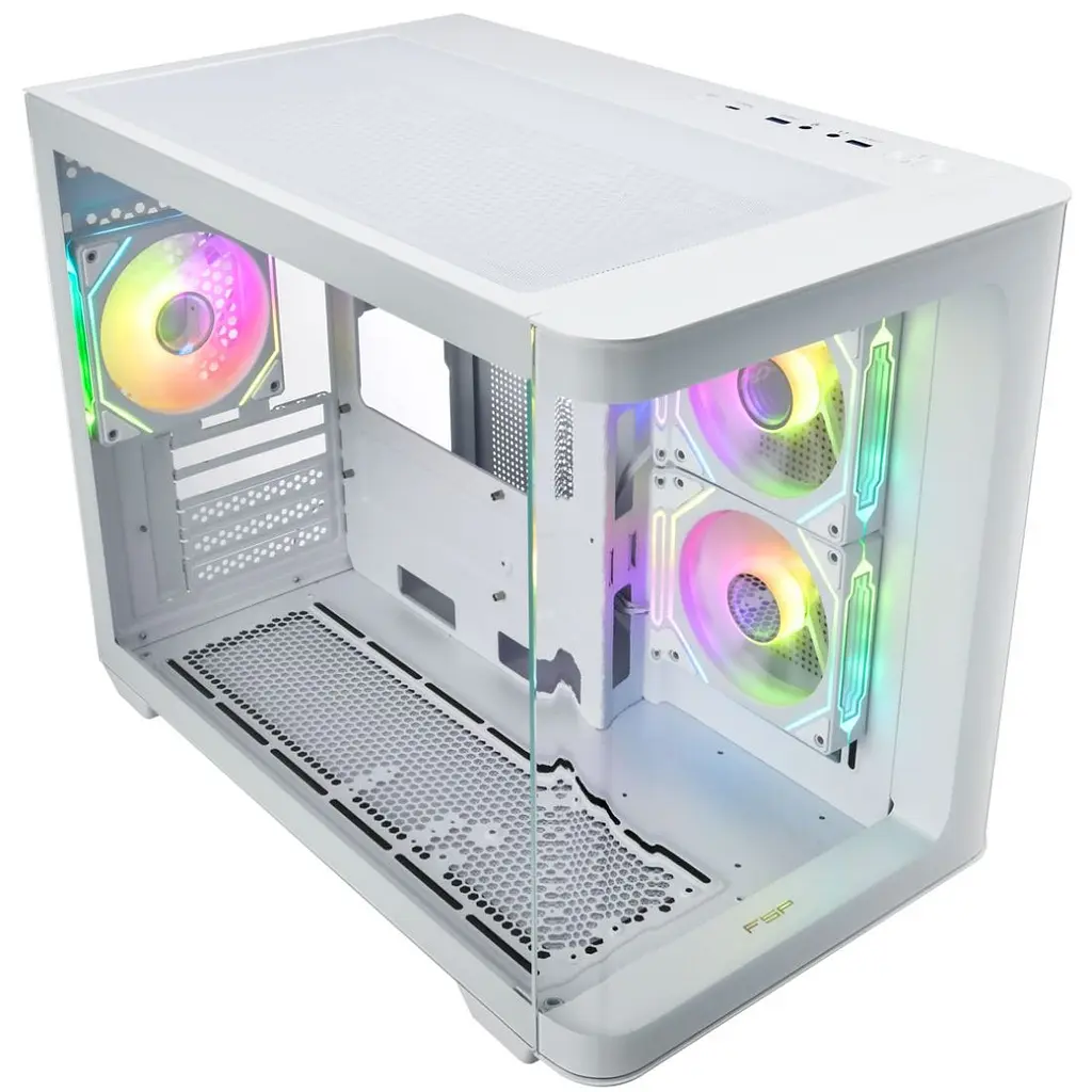 Корпус FSP S380-WA без БЖ mATX White (S380-WA) - фото 2