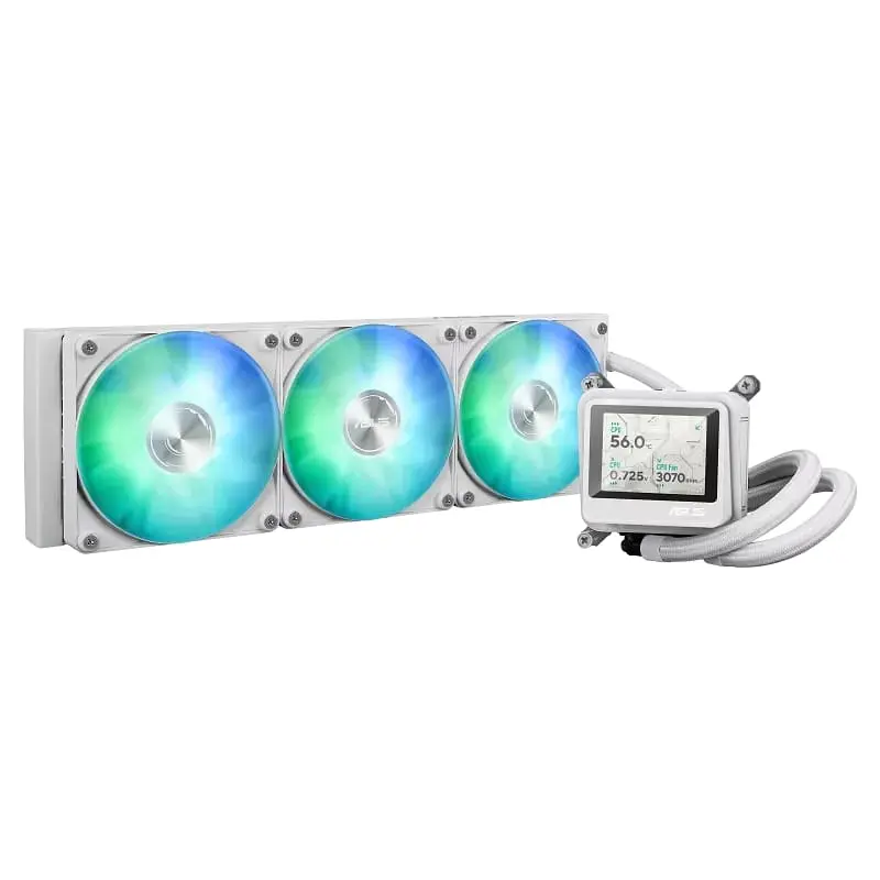 Система водяного охолодження Asus Max Gaming LC 360 ARGB LCD White (90RC01G2-B0EAY0) - фото 2