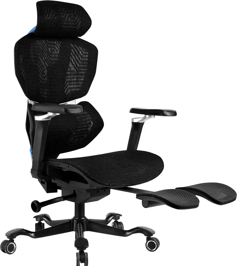 Геймерське крісло GT Racer (X-7001 Black/Blue) - фото 3