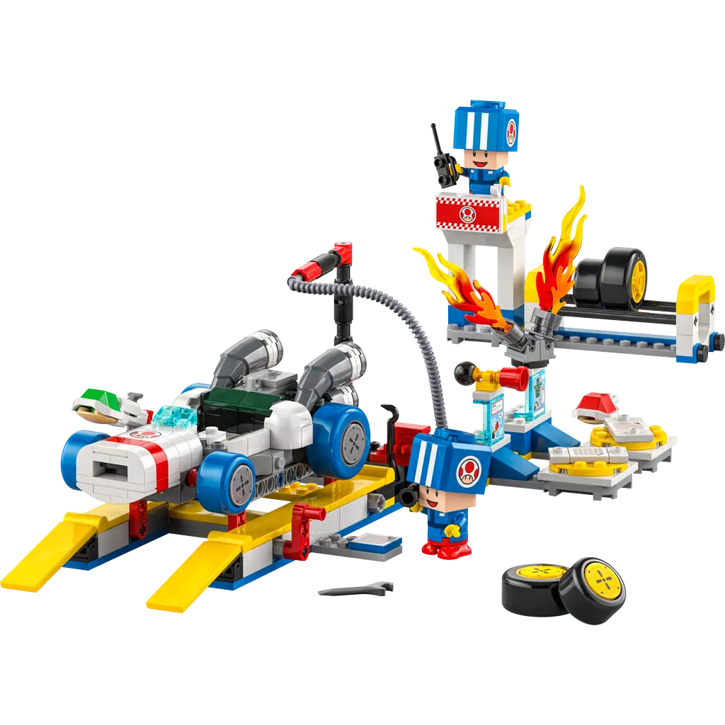 Конструктор LEGO Super Mario Mario Kart - Toad's Garage 390 деталей (72035) - фото 3