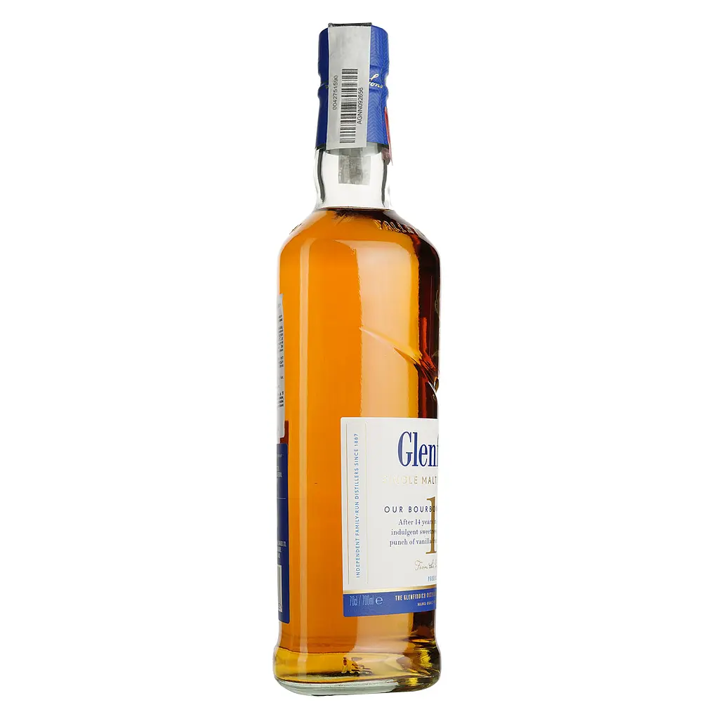 Виски Glenfiddich Bourbon Barrel Reserve 14 Year Old 43% 0.7 л в подарочной упаковке - фото 3