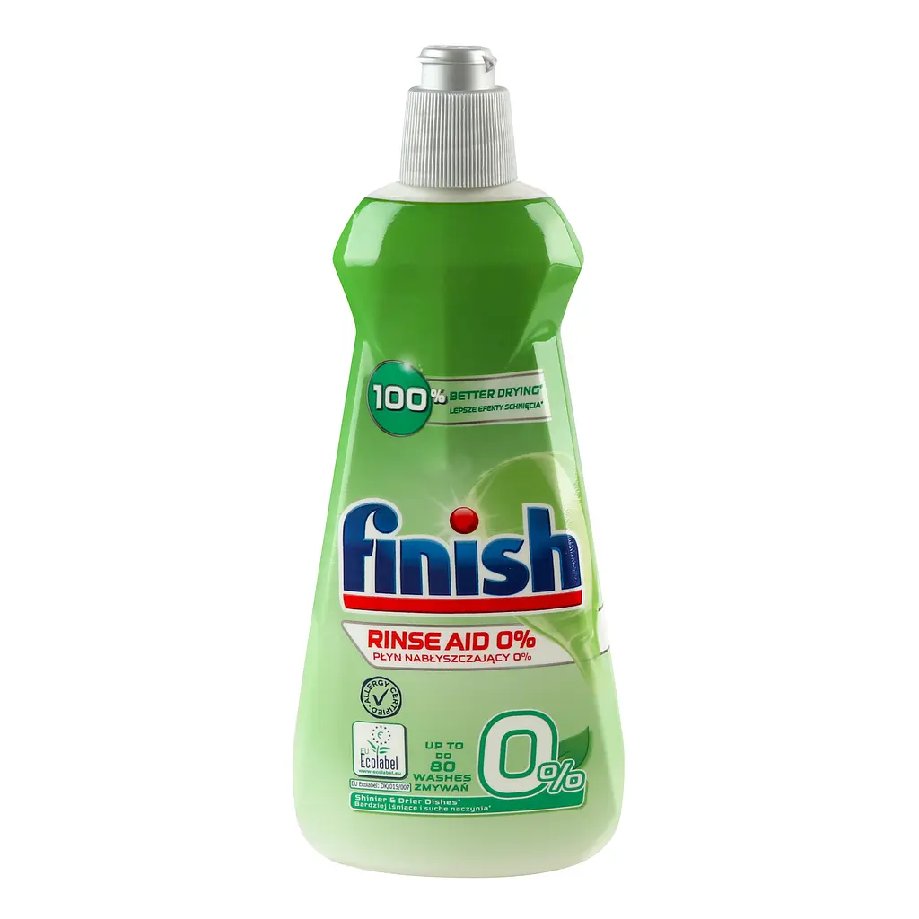 Ополіскувач для посудомийних машин Finish Rinse 0%, 400 мл - фото 2