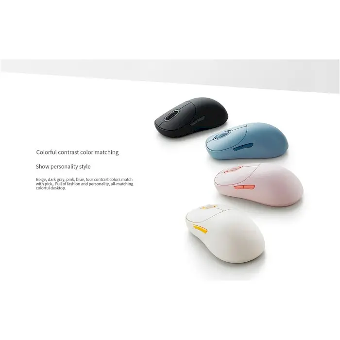 Миша Xiaomi Mi Wireless Mouse 3 (BHR8913GL) Black - фото 5