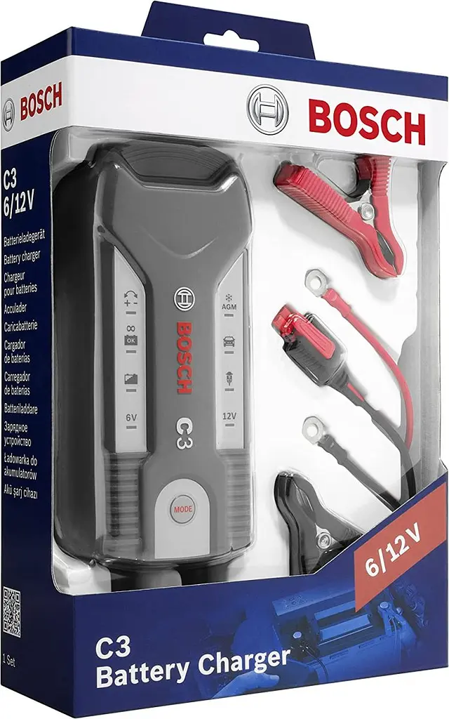 Зарядное устройство для автомобильного аккумулятора Bosch C3 (0 189 999 03M) - фото 8
