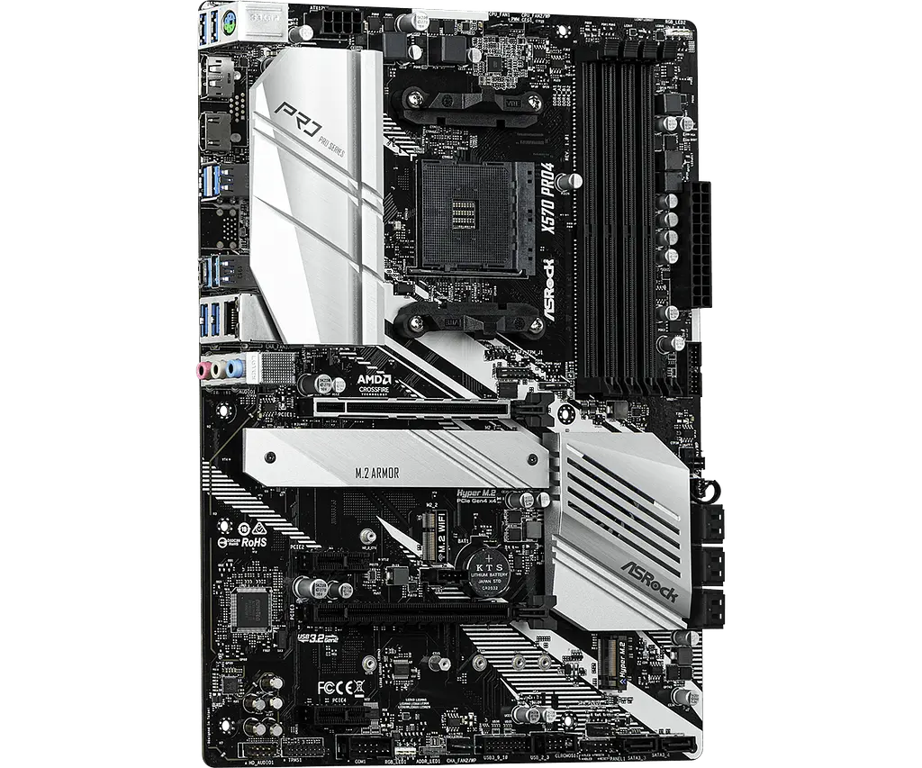 Материнська плата ASRock X570 Pro4 Socket AM4 (X570 Pro4) Б/В - фото 3