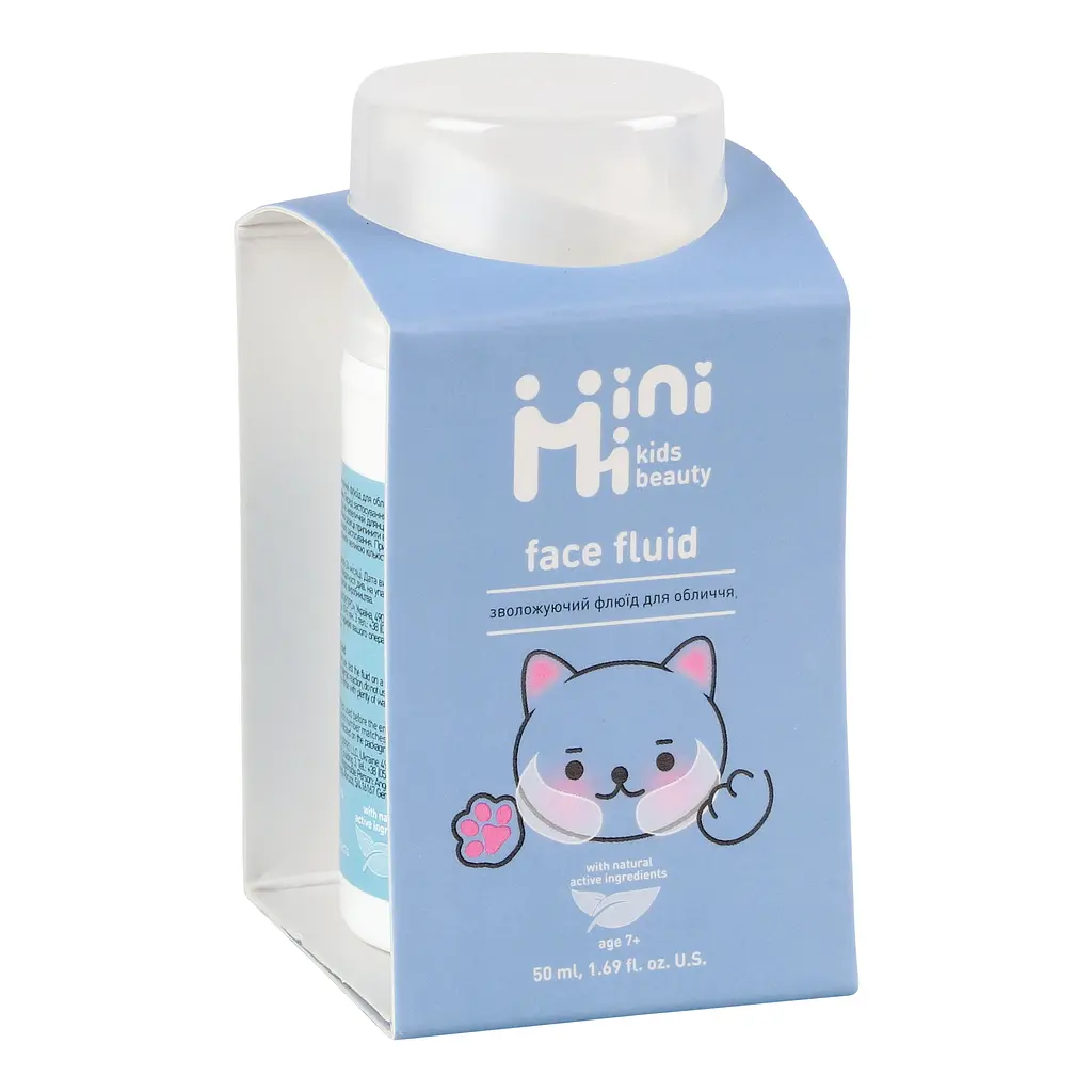 Зволожуючий флюїд для обличчя MiniMi Kids Beauty Face Fluid 50 мл - фото 2