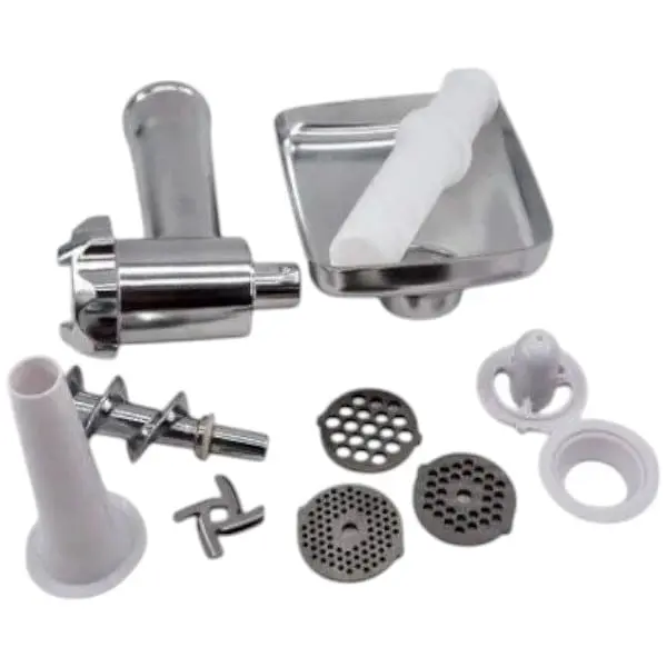 Електрична м'ясорубка з насадками Domotec 2021 - фото 2