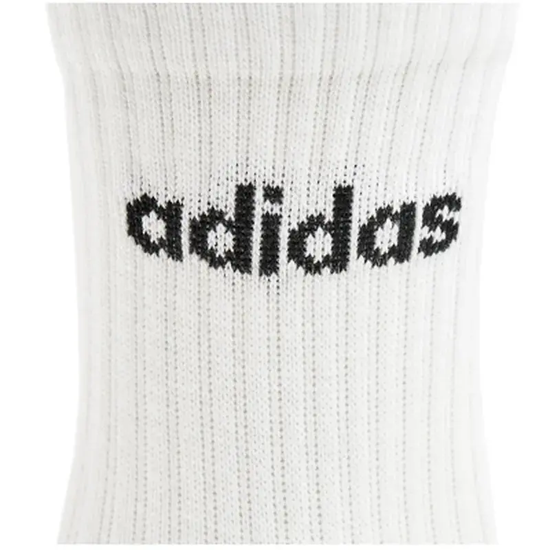 Шкарпетки Adidas C LIN CREW HT3455 3P білий, чорний S (37-39) (4066746240748) - фото 4