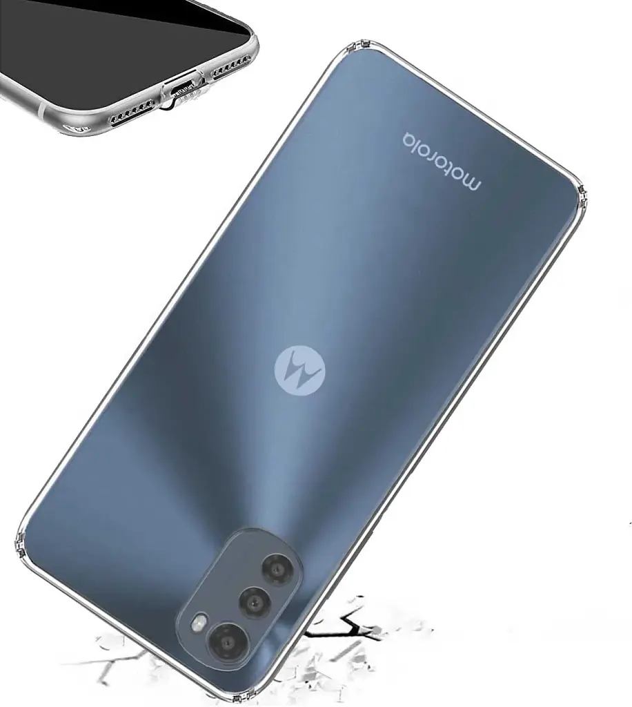 Силиконовый чехол BeCover для Motorola Moto E32s Transparancy (709799) - фото 4