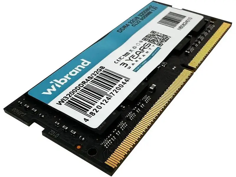 Модуль памяті Wibrand 32 GB SO-DIMM DDR4 3200 MHz (WI3200DDR4S/32GB) - фото 2