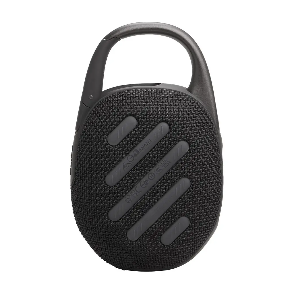 Портативна колонка бумбокс JBL Clip 5 Black - фото 3