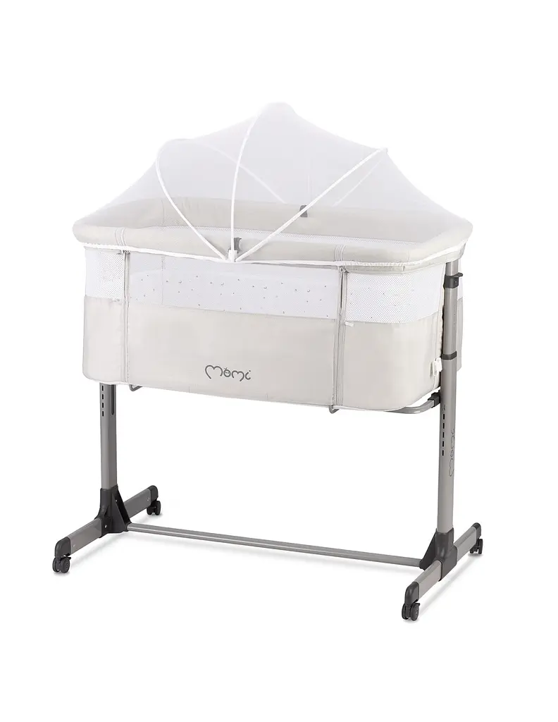 Кроватка приставная Momi Revo Light Grey - фото 4