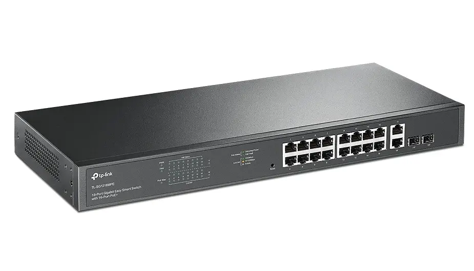 Комутатор TP-Link TL-SG1218MPE - фото 2