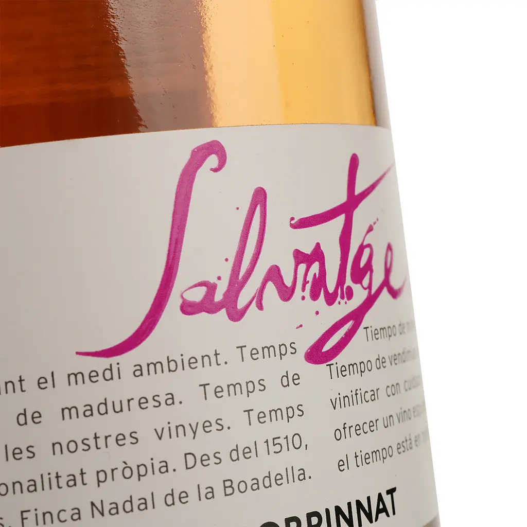 Вино игристое Nadal Salvatge Brut Rose, розовое, брют, 12,5%, 0,75 л - фото 3