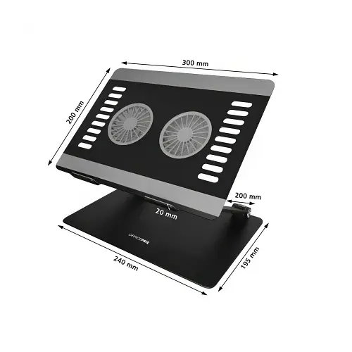 Подставка для ноутбука до 15.6 LS122B Black OfficePro teh0023870 - фото 6