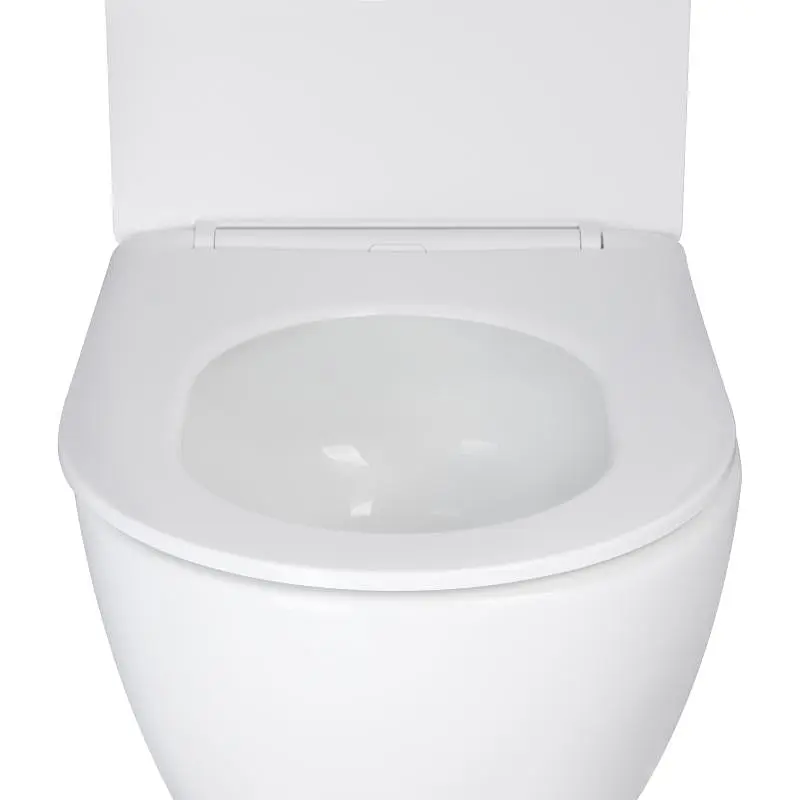 Унітаз підвісний Qtap Robin New безободковий з сидінням Soft-close QT1333046EUQW - фото 3