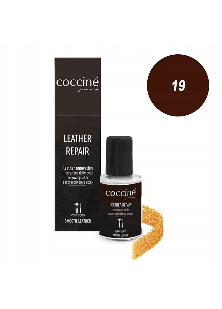 Коректор-реставратор Coccine Leather Repair для шкіри, темно-коричневий, 10 мл