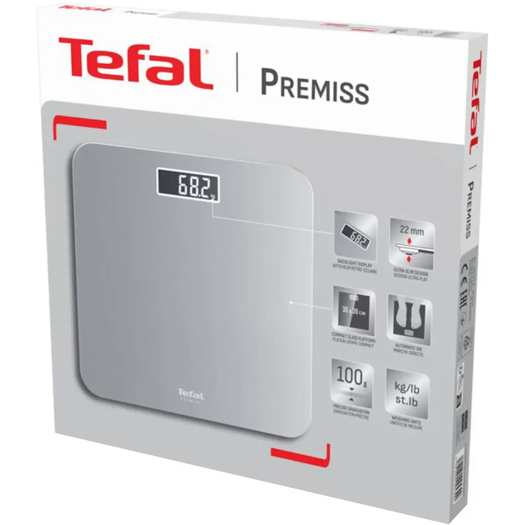 Ваги підлогові Tefal Premiss PP1801V0 [154285] - фото 3