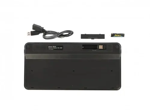 Клавіатура FBK30 Fstyler, Black, Bluetooth / 2.4 GHz / USB, 1 х AA A4Tech teh0028282 - фото 6