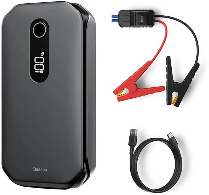 Автономний пусковий пристрій (бустер) Baseus Super Energy Pro Car Jump Starter Black  - фото 3