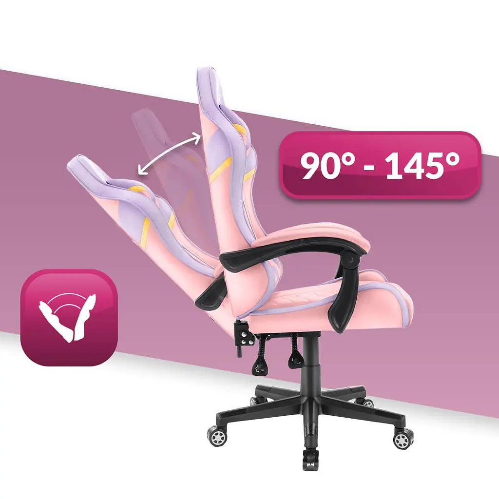 Компьютерное кресло Hell's Chair HC-1004 Colorful - фото 4