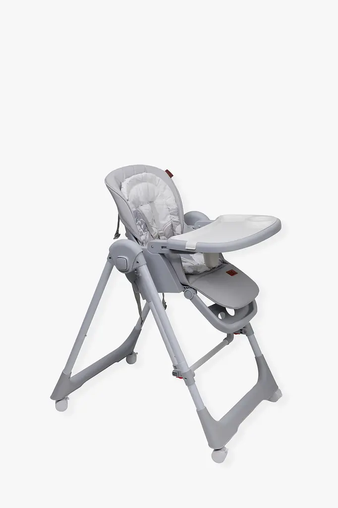 Стілець-гойдалка для годування дитини 2 в 1 VELANO Nomi, light grey - фото 5