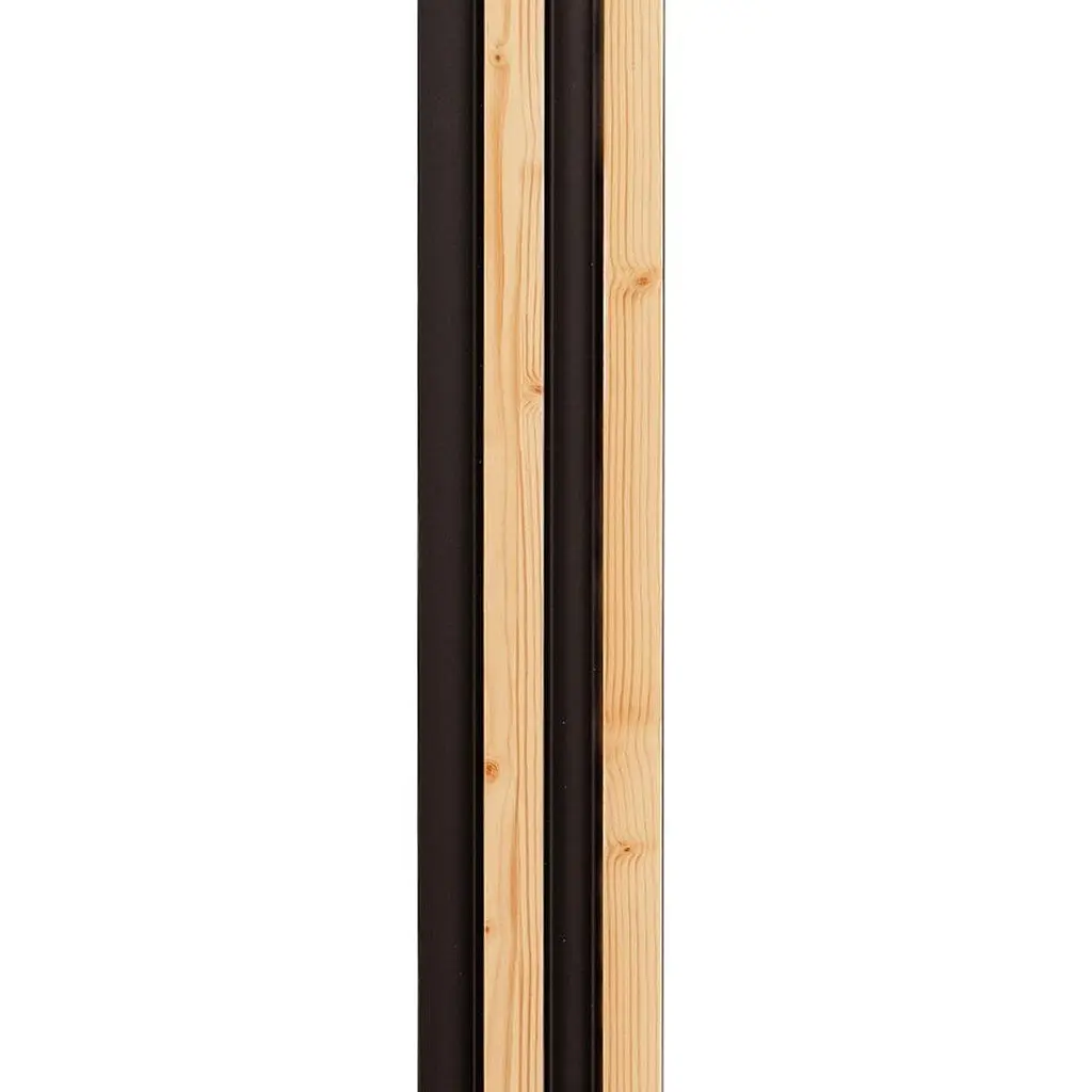 Рейка декоративна Wall Sticker PS 2900х120х20 мм Сосна з графітом SW-00002146 - фото 5