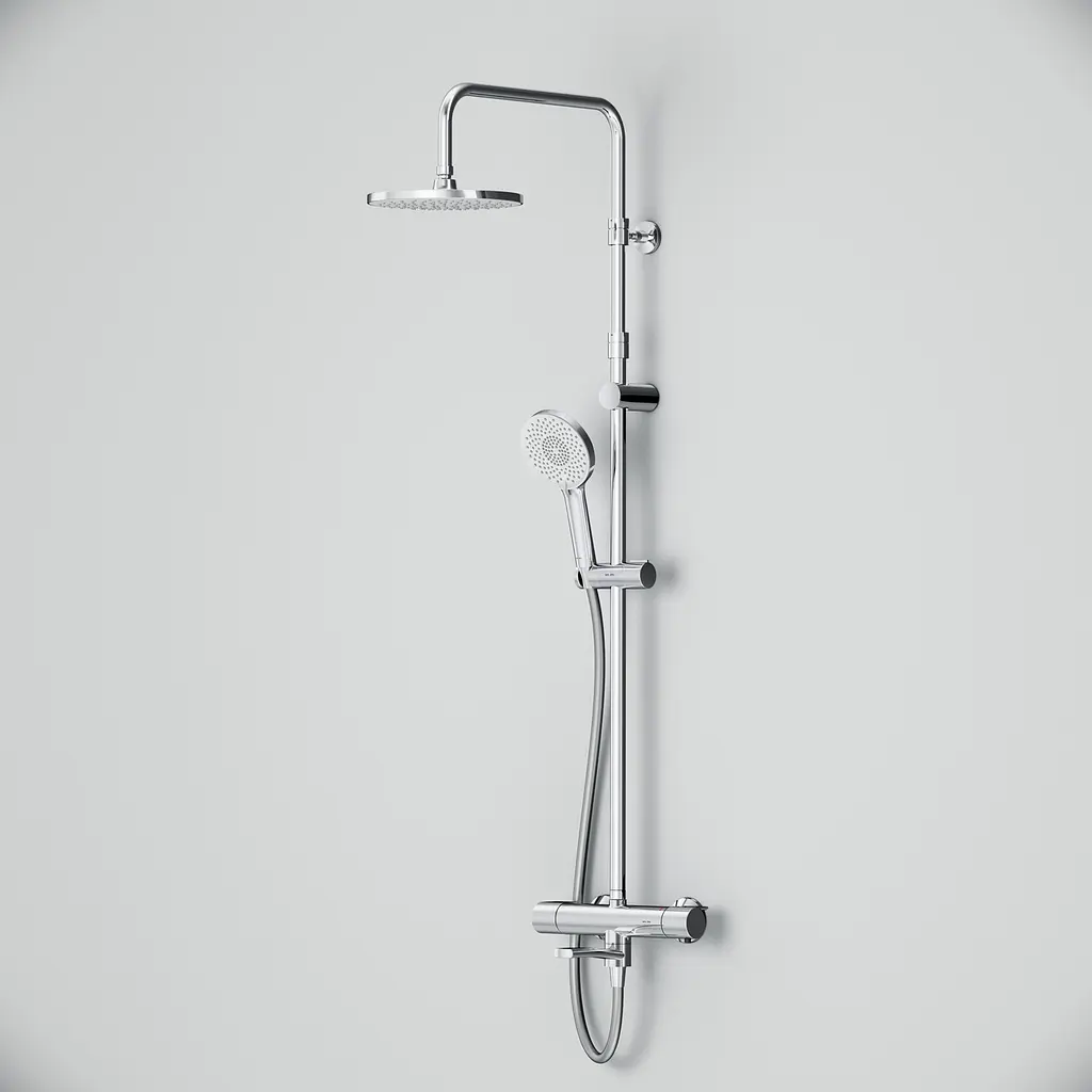 Душова система із термостатом AM.PM X-Joy хром F0785A500 - фото 10