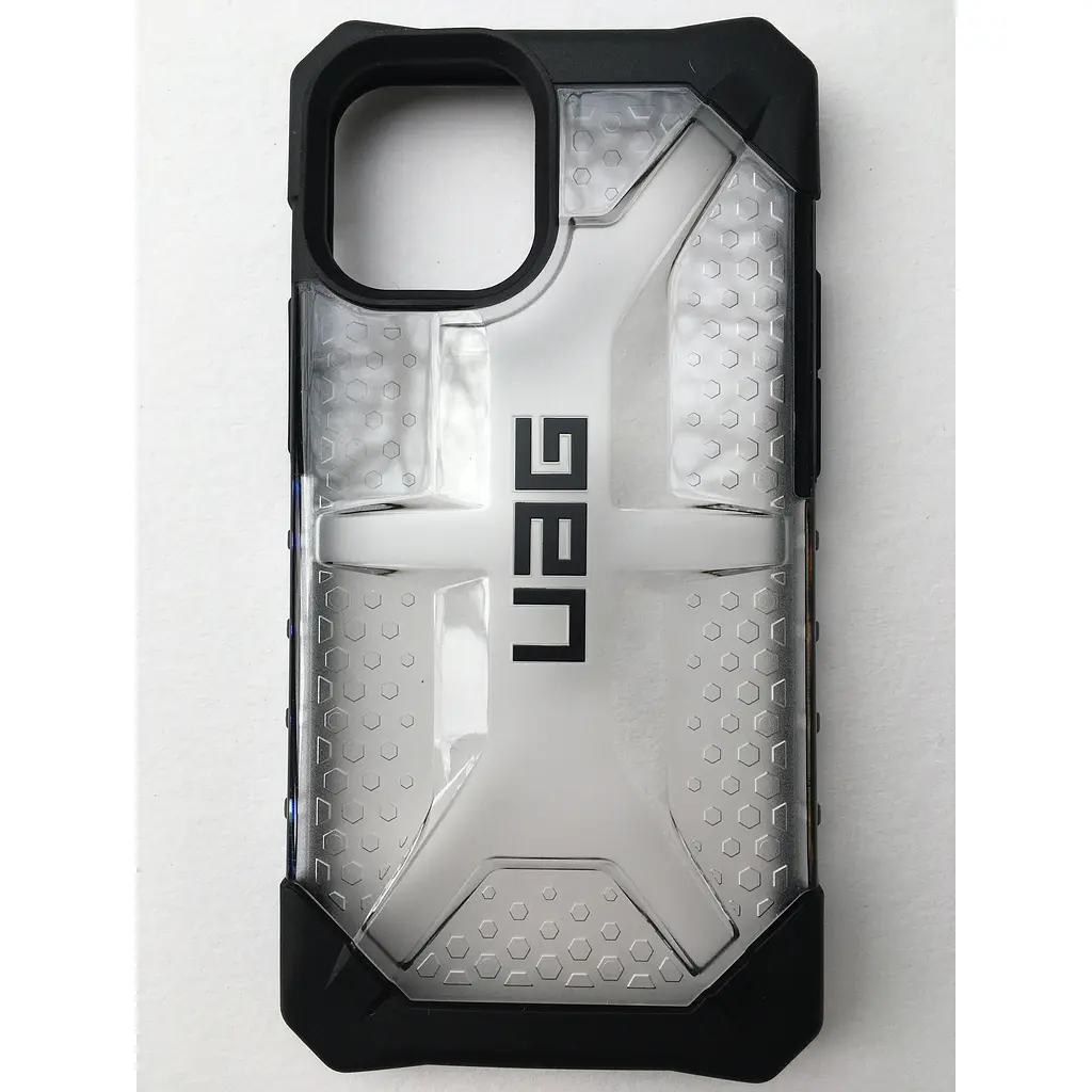 Оригинальный противоударный чехол UAG Plasma для iPhone 12 Mini (5.4") Ice 112343114343 - фото 5