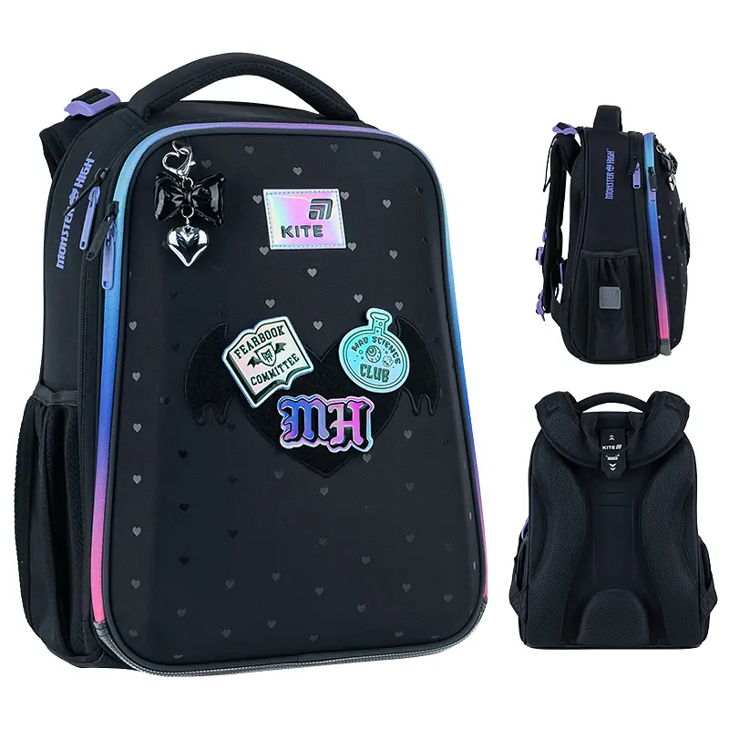 Рюкзак для початкової школи Kite Education каркасний 531 MH Чорний (MH26-531M) - фото 2