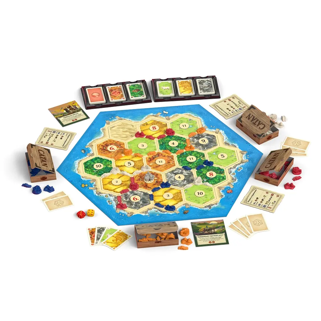 Настільна гра Rozum Catan (укр.) (R100UA) - фото 3
