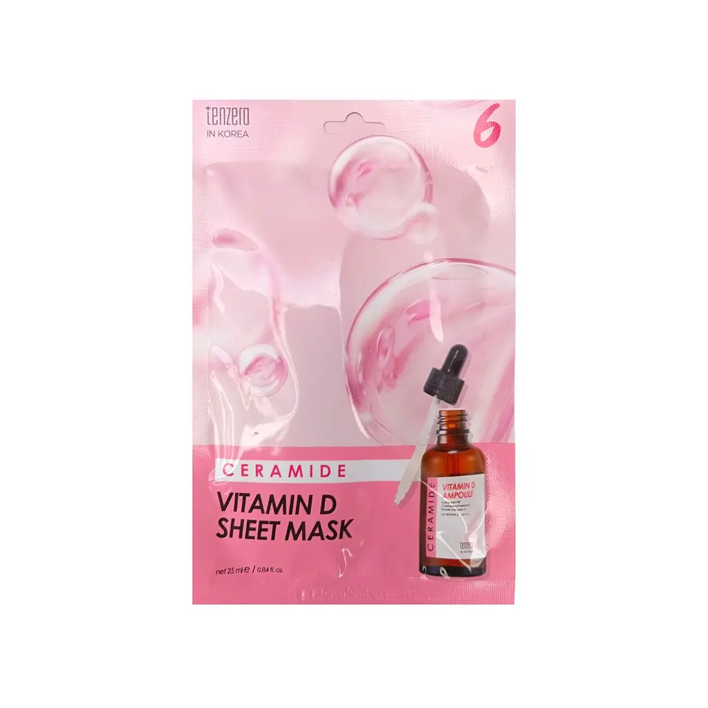 Tenzero Маска Ampoule тканин. д/обл. Ceramide Vitamin D 25 мл