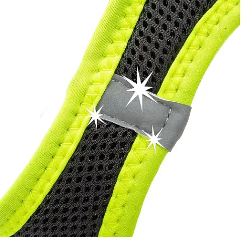 Шлея для собак Ferplast Kaori P S чорно-жовта A: 30-32 см B: 36-44 см 75469041 - фото 4