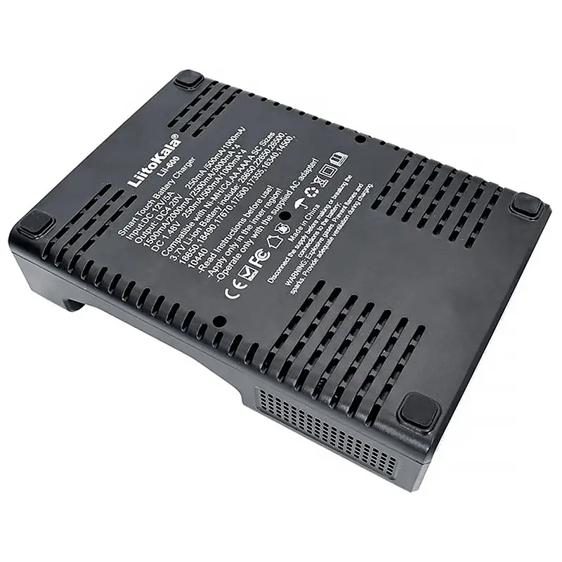Зарядний пристрій LiitoKala Lii-600, 4x(Lion/NiMH/NiCd), discharge function, display - фото 4