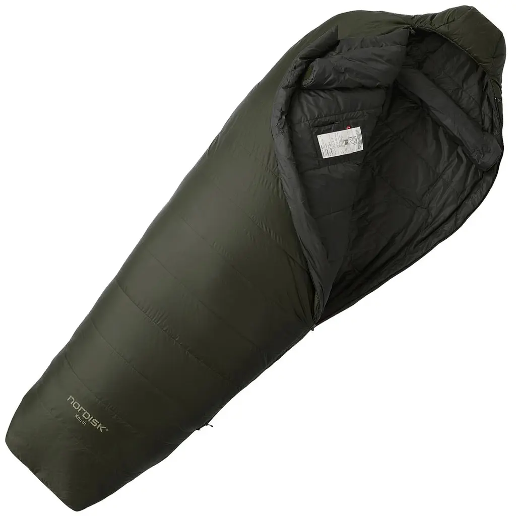 Спальний мішок Nordisk Knuth 0°C L Wide Forest Night Green (10721316-100) - фото 11