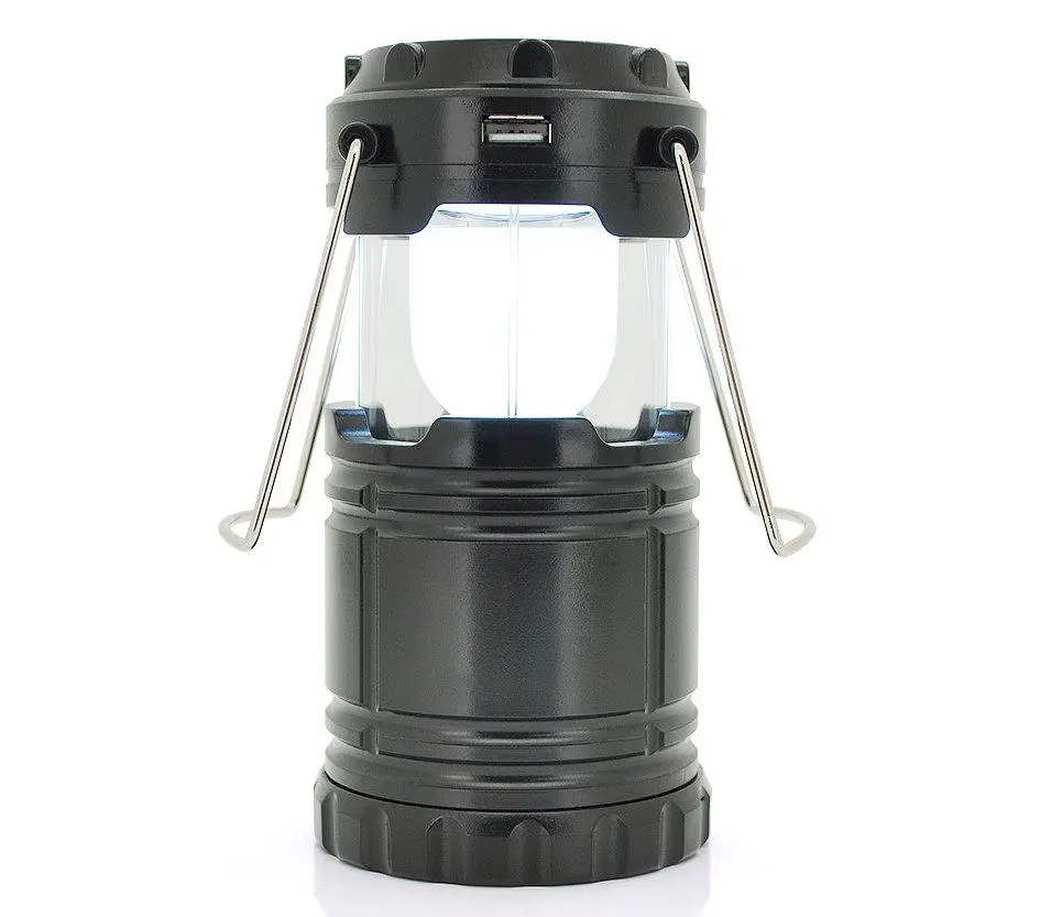 Ліхтар переносний Voltronic CL-5800, вбудований акумулятор, живлення Solar+220v+3 AA - фото 3
