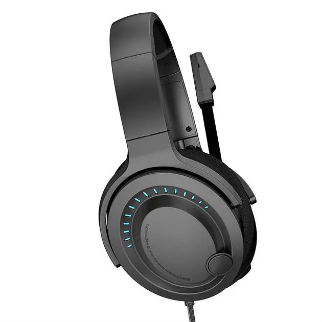 Дротові навушники Baseus Gamo Immersive Virtual 3D Game headphone (PC) D05, USB, 2m, black - фото 4
