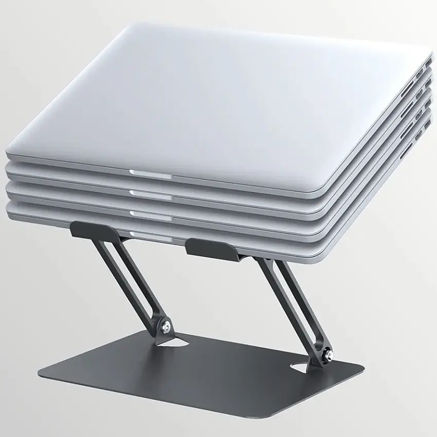 Підставка для ноутбука Laptop Stand 10-17" Aluminum Alloy Media-Tech - фото 7
