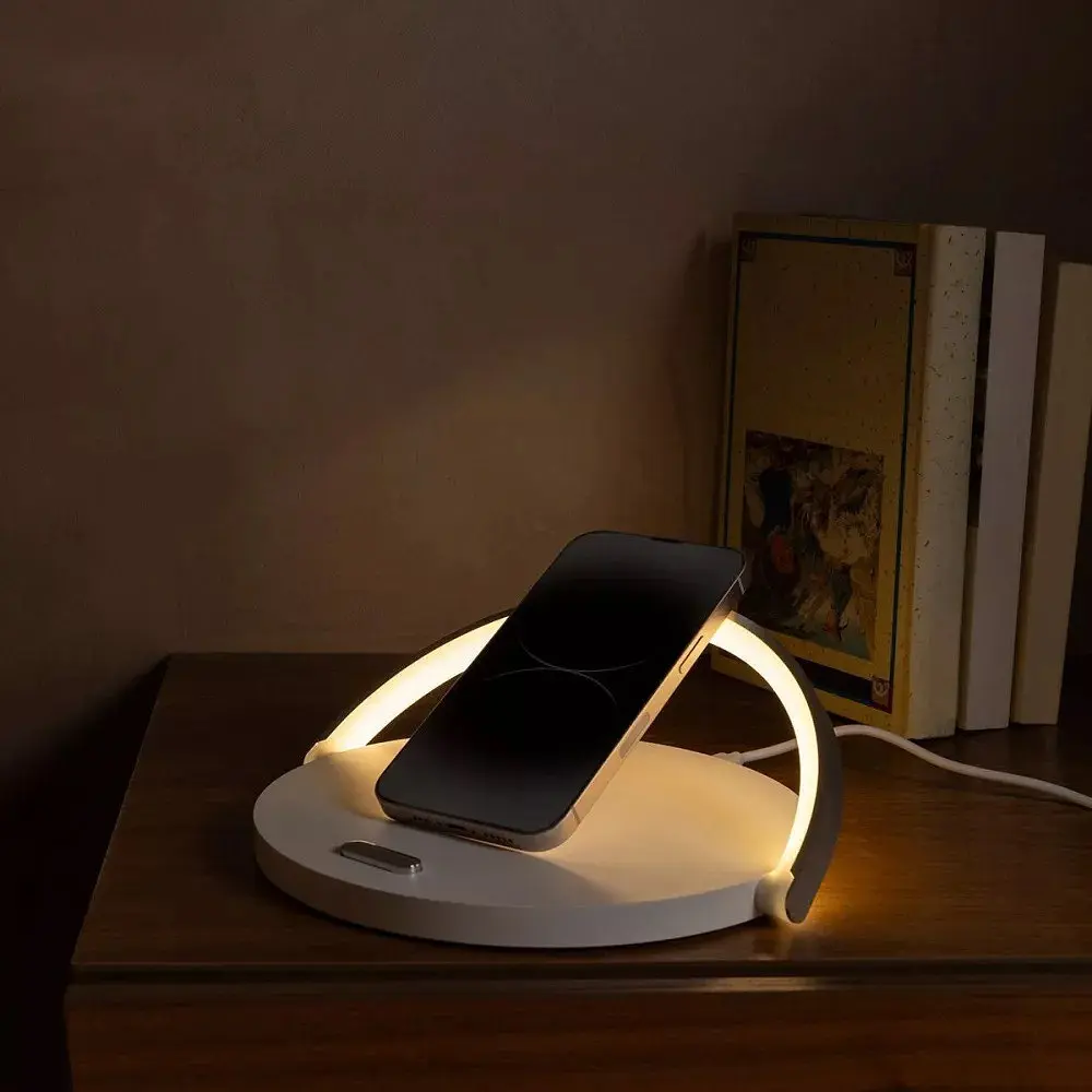 Світильник - нічник з бездротовою зарядкою Proove Light Bridge білий (PLLB05102002) PLLB05102002 - фото 7