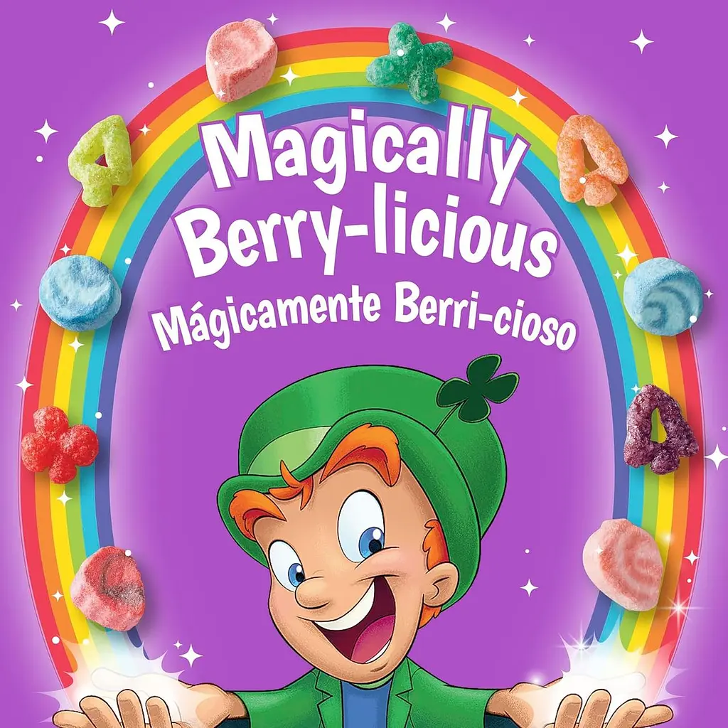 Сухий сніданок Lucky Charms Berry Swirl з маршмелоу, 308г - фото 7